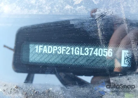 2016 Ford Focus Se from USA, damaged, VIN 1FADP3F21GL374056